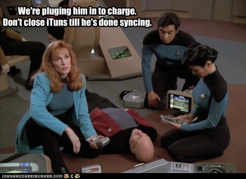 Or You'll Have to Restore Him to Factory Settings