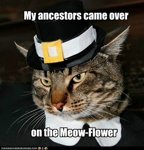 My ancestors came over