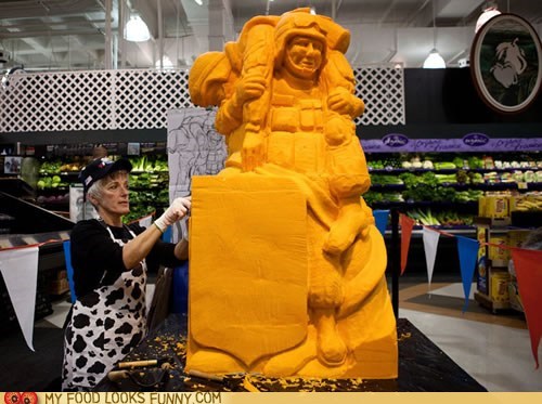 You're a Hero, I'll Carve You Into a Block of Cheese