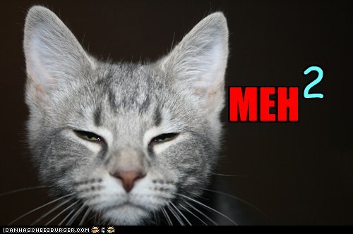 For When the Usual Amount of MEH Just Isn't Enough