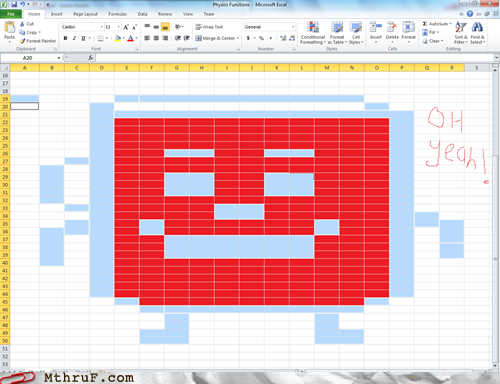 Did I get any work done today? OH YEA