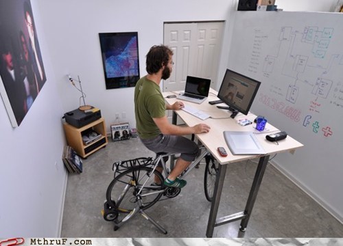 Office Swag: Once you're done with your morning commute...