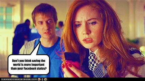 Priorities, Amy!