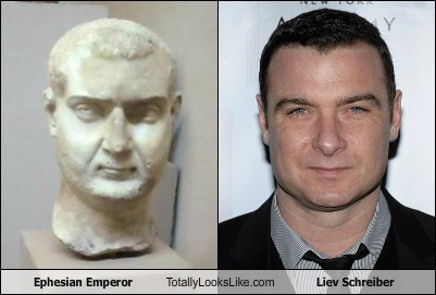Ephesian Emperor Totally Looks Like Liev Schreiber