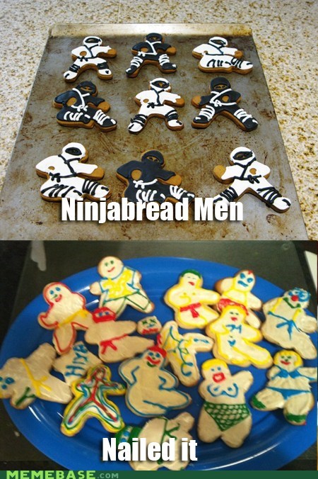 They'll Be Ninja Cookies Once They're All Eaten