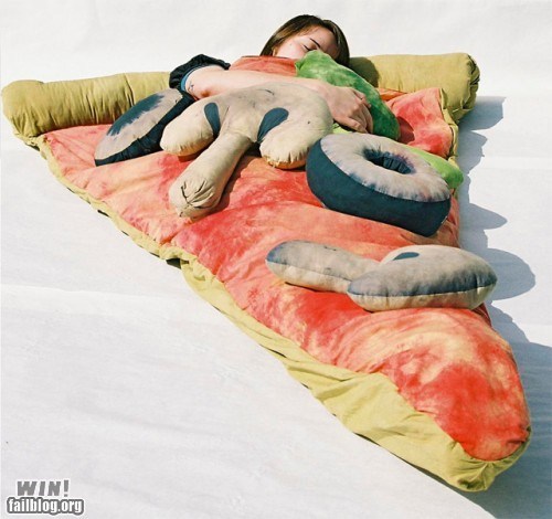 Pizza Sleeping Bag WIN