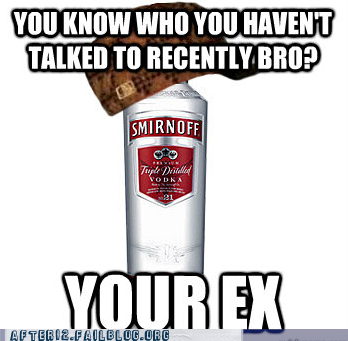 But Smirnoff Bottle, She Said She'd Call The Cops Next Time!