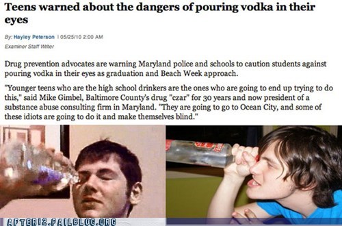 Booze News: OK, Teens Are Officially Too Stupid To Drink