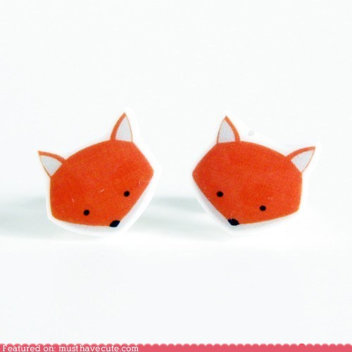 Fox Earrings