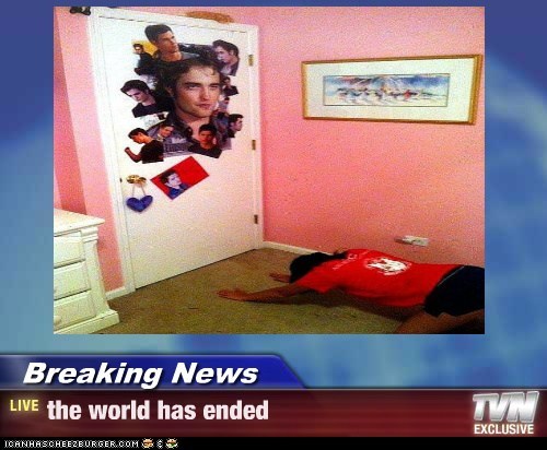 Breaking News - the world has ended