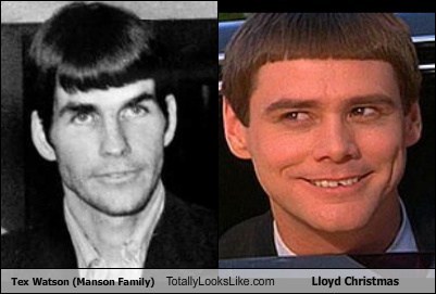 Tex Watson Totally Looks Like Lloyd Christmas