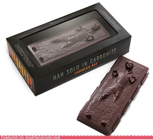 Star Wars Han Solo Carbonite Chocolate Bar