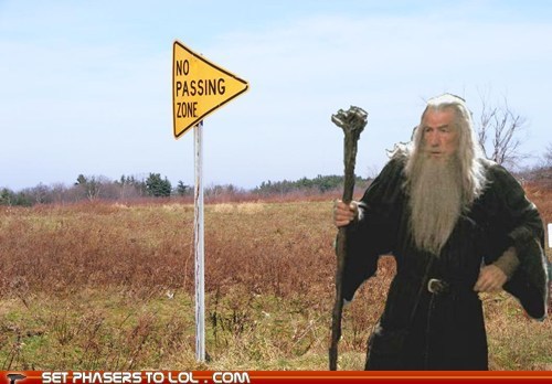 No Passing Zone