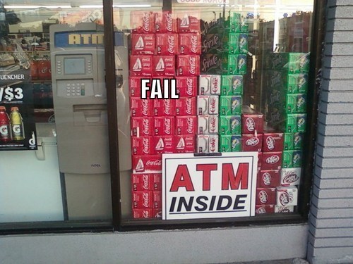 Useful ATM FAIL