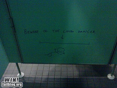 Hacked IRL: Bathroom Limbo