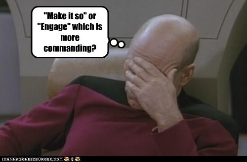 It's Tough Being Captain