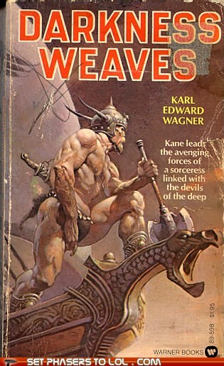 WTF Fantasy Book Covers: Darkness Weaves