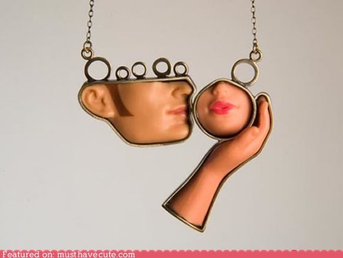 Barbie Kiss Necklace
