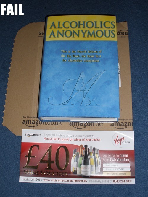 Amazon Voucher FAIL