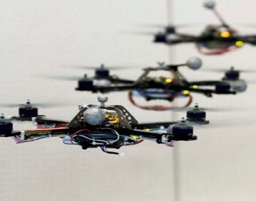 Quadrocopters Doing Construction of the Day