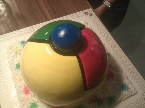 Aww you shouldn't have. Chrome Cake is my favorite!