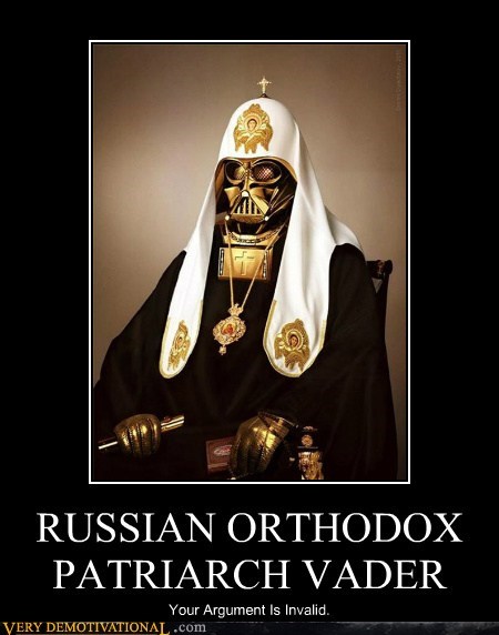 RUSSIAN ORTHODOX PATRIARCH VADER