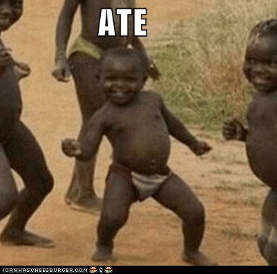 Third World Success Kid: Food, Even!