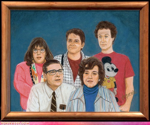 Fictitious Hollywood Family Portraits
