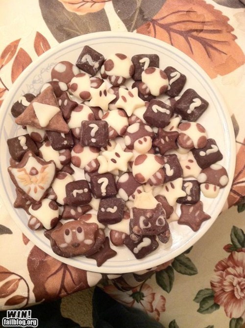 WIN!: Nintendo Chocolates WIN