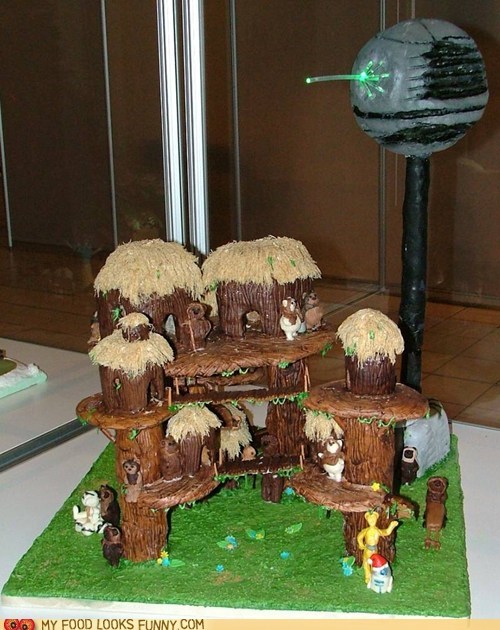 Edible Ewok village