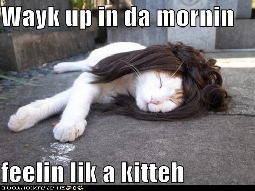 Wayk up in da mornin