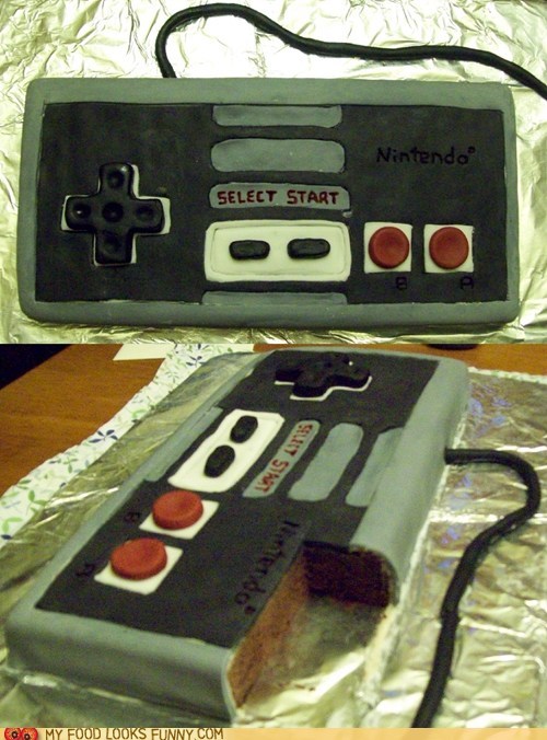NES Original Controller Cake