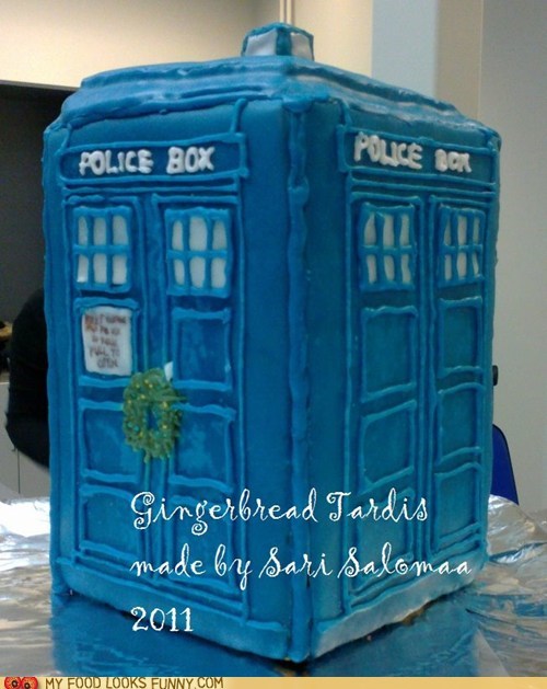 Gingerbread Tardis