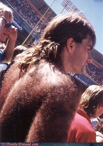 Poorly Dressed: Teen Wolf Enjoys Sporting Events Just As Much As You