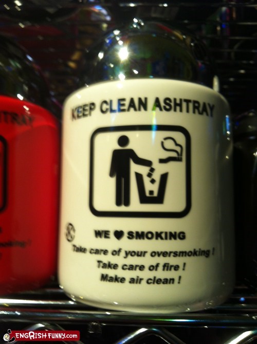 Keep the air clean, keep smoking