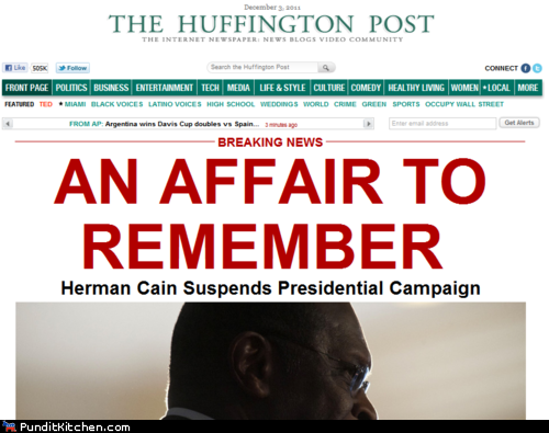 Herman Cain Drops White House Bid