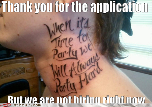 Turned down again! Man I can't imagine what the problem must be...