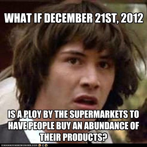 Conspiracy Keanu: Stocking Up on Twinkies