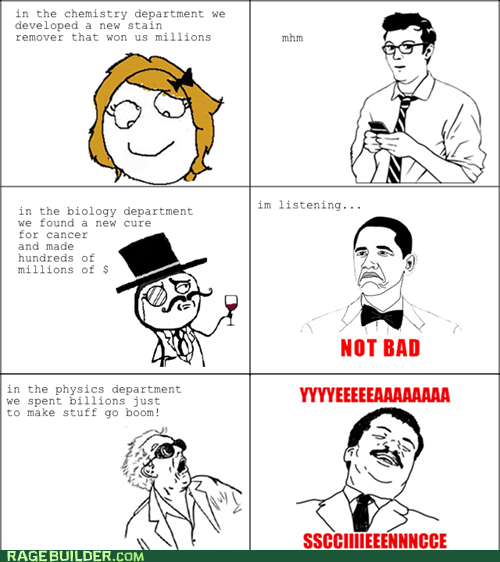 Rage Comics: At Least We'll Go Out With a Bang