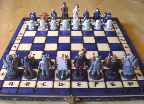 Doctor Who Chess Set of the Day