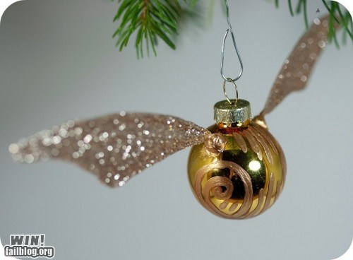 Snitch Ornament WIN