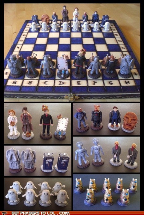 Doctor Who Chess Set