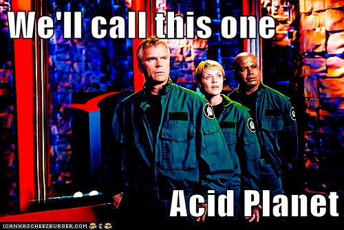 We'll call this one  Acid Planet
