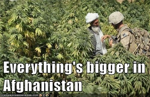 Everything's bigger in Afghanistan