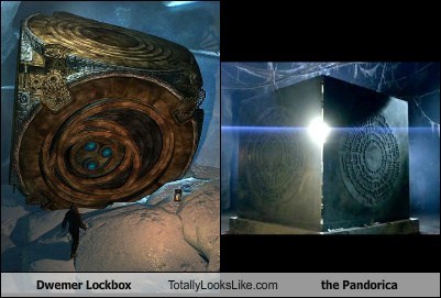 Dwemer Lockbox Totally Looks Like the Pandorica