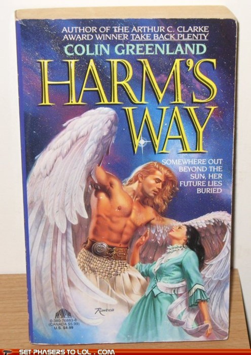 WTF Sci-Fi Book Covers: Harm's Way