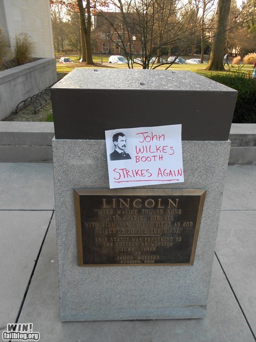 John Wilkes Booth WIN