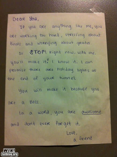 WIN!: Encouragement WIN