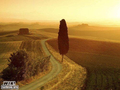 Mother Nature FTW: Tuscany