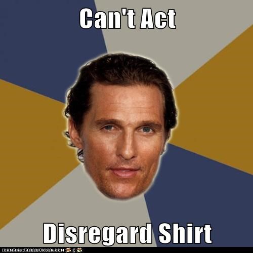 The Plot of all McConaughey Films